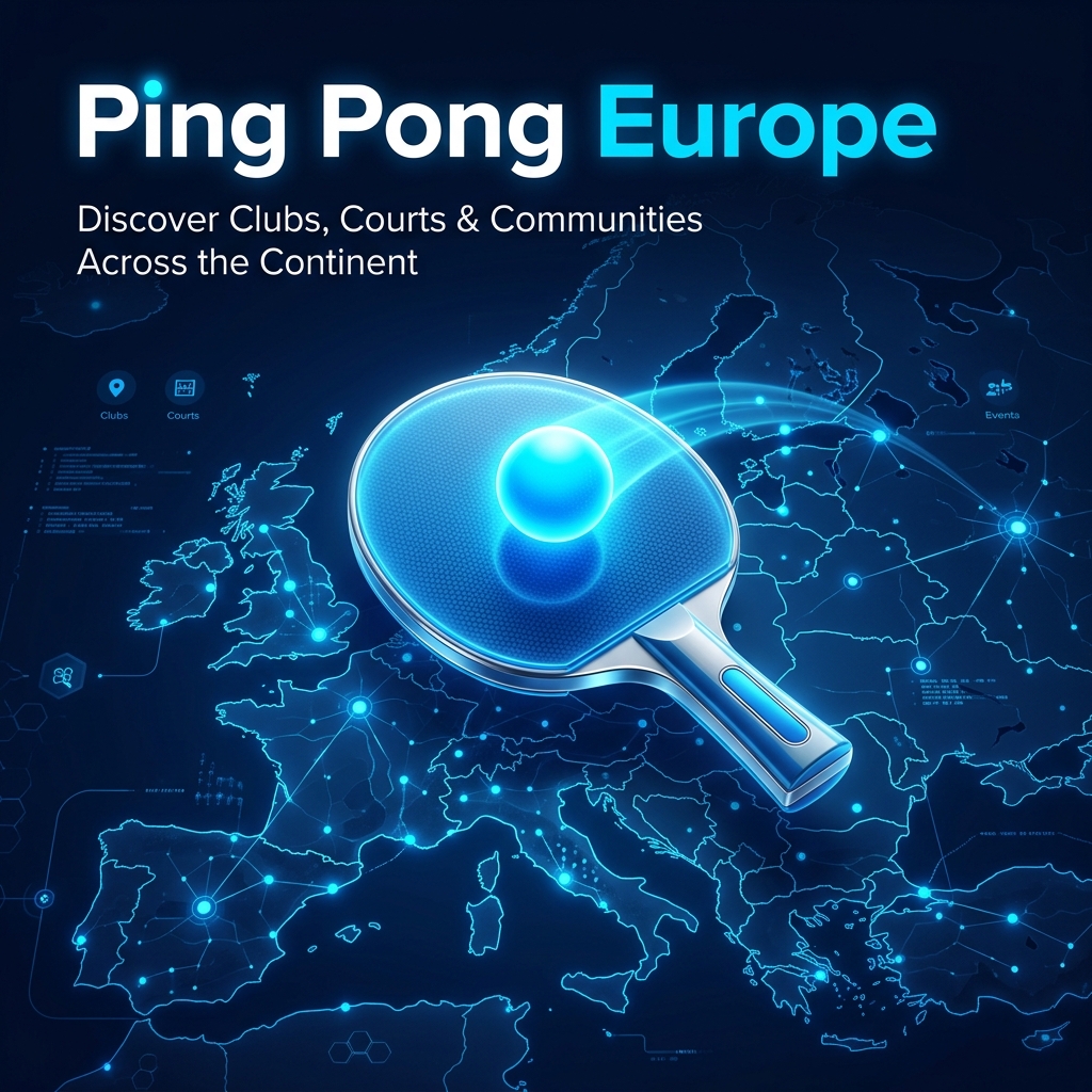 Play Ping Pong Europe | 50,000+ Free Outdoor Tables Mapped